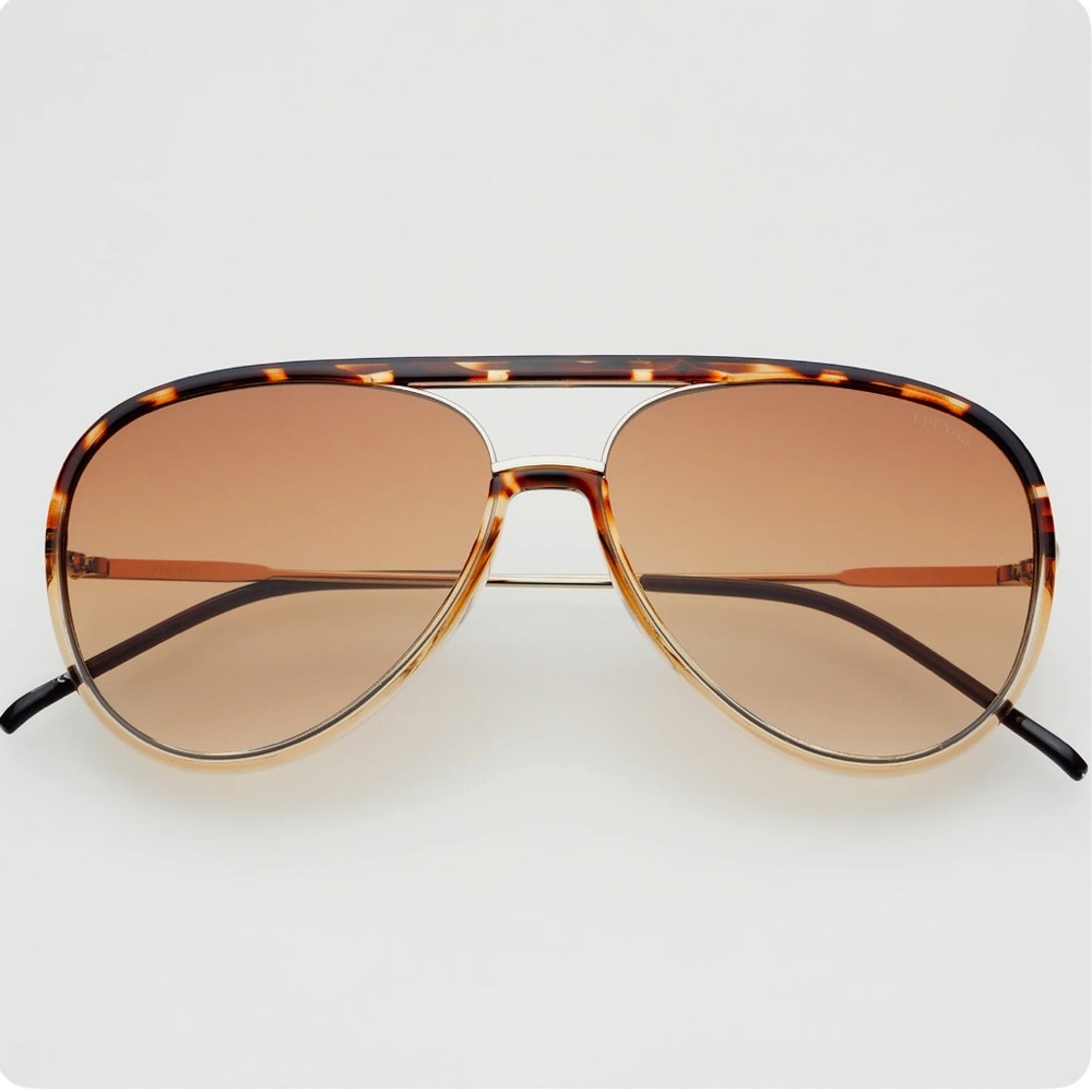 New Freyrs Eyewear Shay Sunglasses - Tortoise